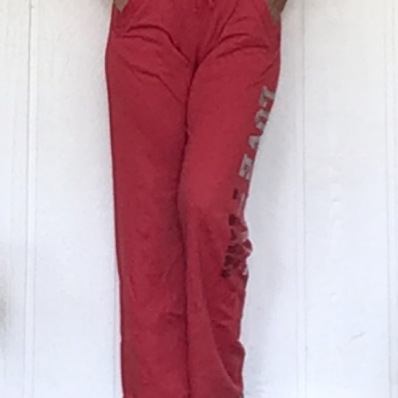 VICTORIAS SECRET PINK BOYFRIEND SWEAT PANTS WITH BLING EXTRA SMALL - Picture 3 of 14